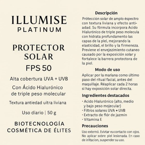 Illumnaia protector solar Protector Solar Illumnaia