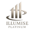 logo illumise platinum sin fondo